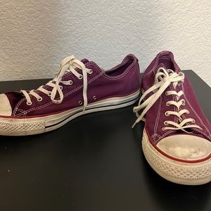 Size 12 purple Converse